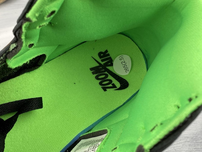 air jordan 1 high zoom “rage green” ck6637- 002