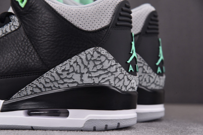 air jordan 3 "green glow" ct8532-031