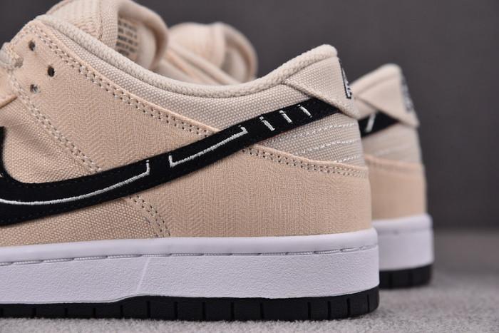 nike sb dunk low albino & preto fd2627-200