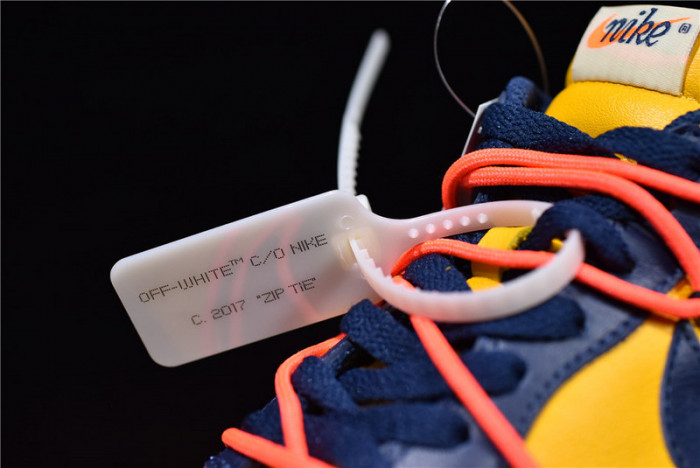 nike dunk low ofw michigan ct0856-700