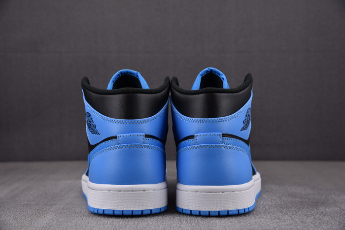 air jordan 1 mid university blue black dq8426-401
