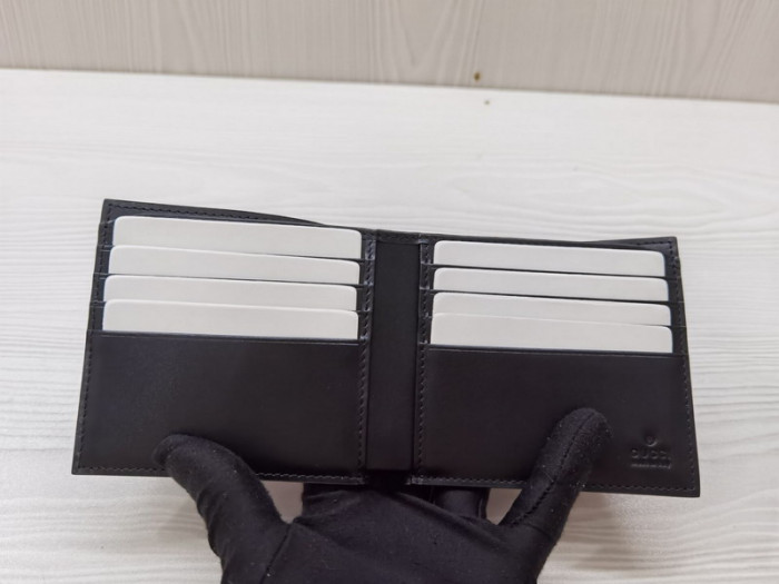 g*u*i snake black wallets