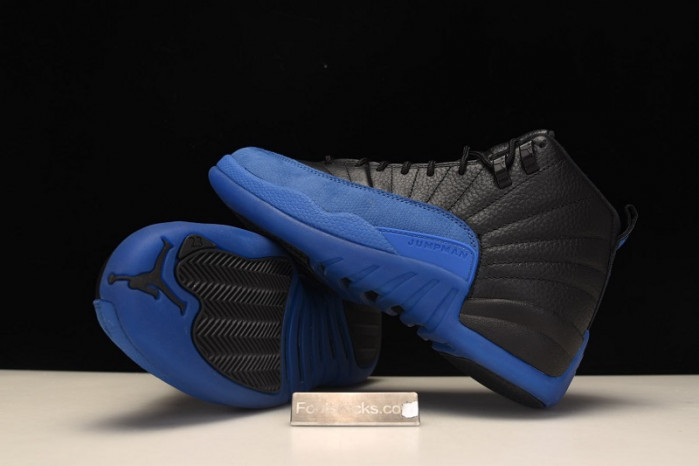 air jordan 12 black game royal 130690-014