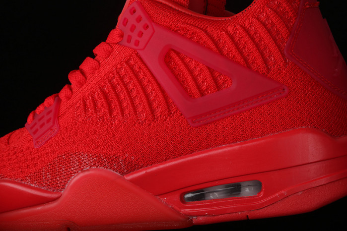 air jordan 4 flyknit red aq3559-600