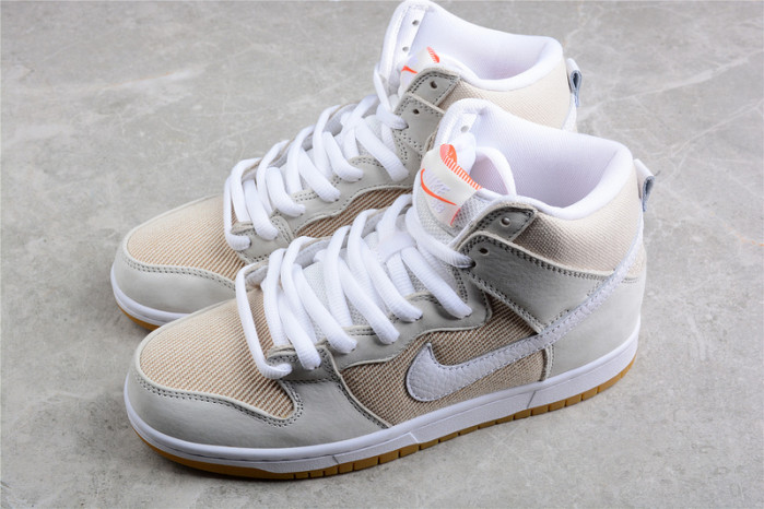 nike sb dunk high unbleached pack da9626-100