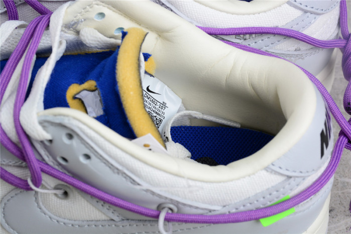 ofw x dunk low “48 of 50” dm1602-107