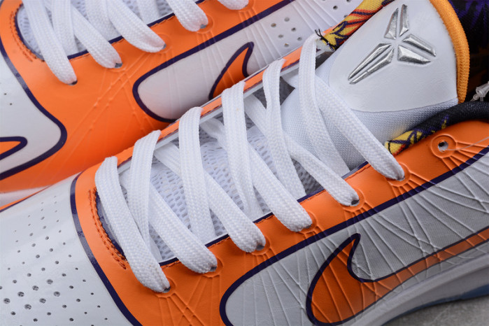 nike zoom kobe 5 orange white purple cd4991-106