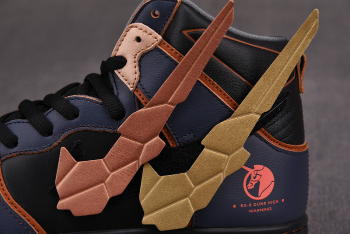 gundam x nike sb dunk high "banshee" dh7717-400