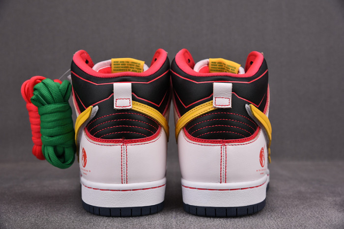 gundam x nik sb dunk high project unicorn dh7717-100