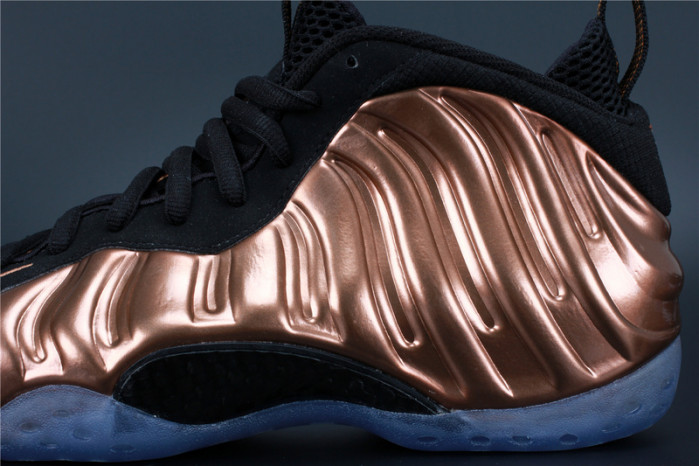 nike air foamposite one “copper” black/ metallic mens 314996-007
