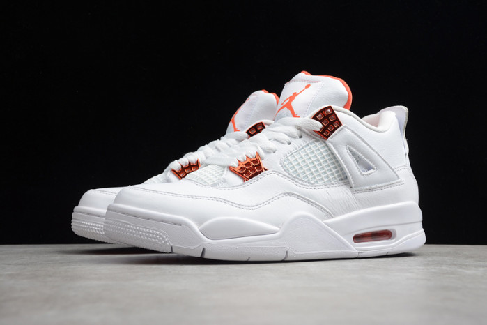 air jordan 4 retro “pure money” orange metallic ct8527-118
