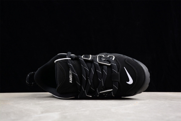 ambush x nike air more uptempo low “black/white” fb1299-001