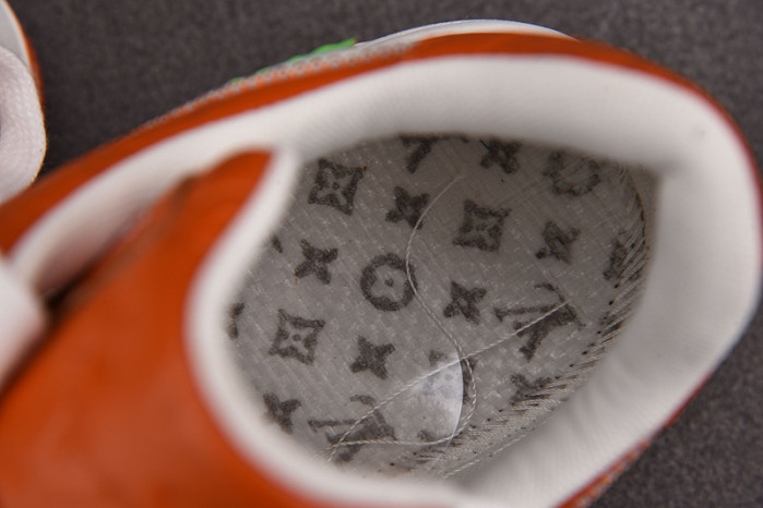 nike low air force 1 x orange