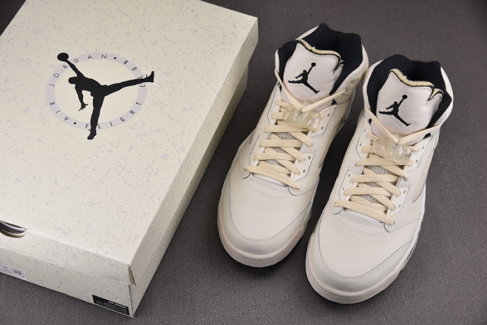 air jordan 5 "sail" fn7405-100