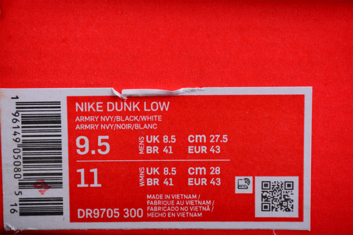 nike dunk low mineral slate armory navy dr9705-300