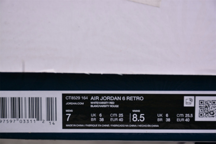 air jordan 6 olympic ct8529-164