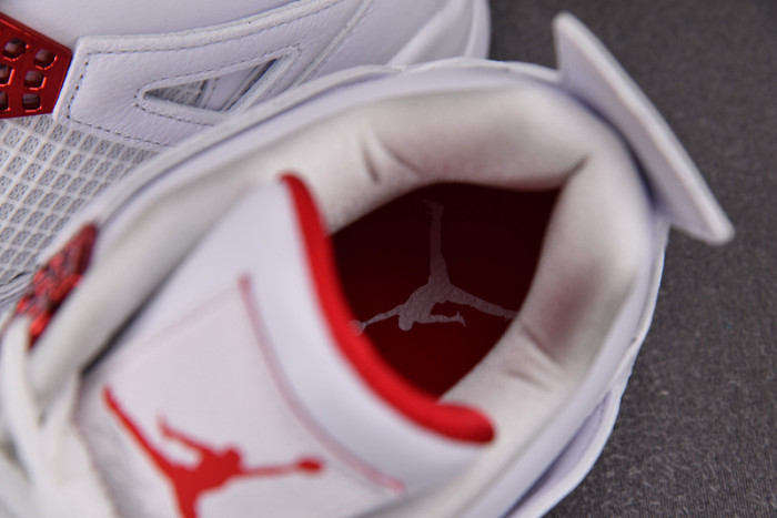 air jordan 4 retro “pure money” red metallic ct8527-112