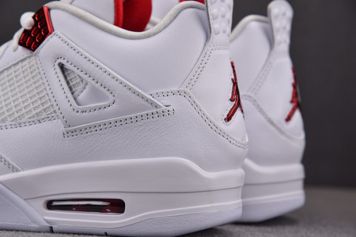 air jordan 4 retro “pure money” red metallic ct8527-112