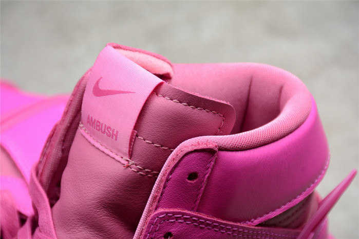 nike dunk high ambush active fuchsia cu7544-600
