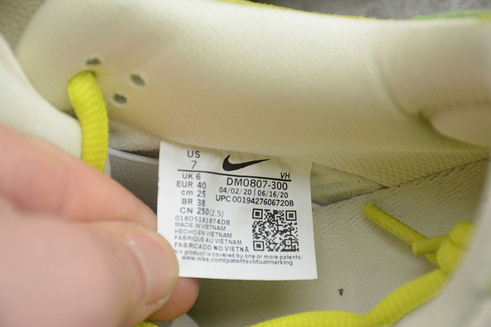 nike sb dunk low green apple dm0807-300