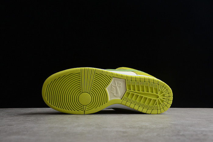 nike sb dunk low green apple dm0807-300
