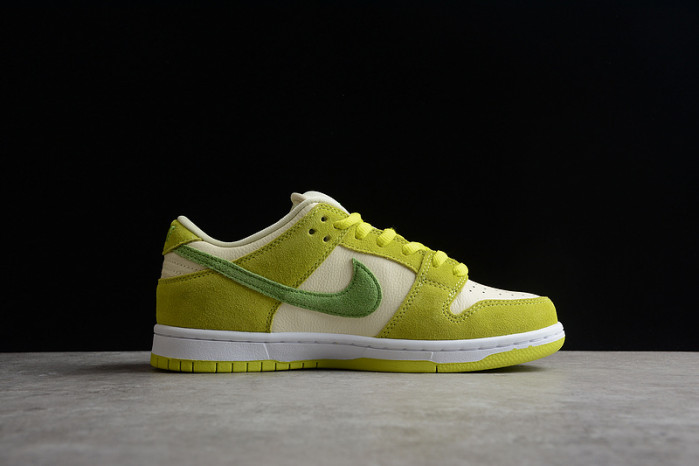 nike sb dunk low green apple dm0807-300
