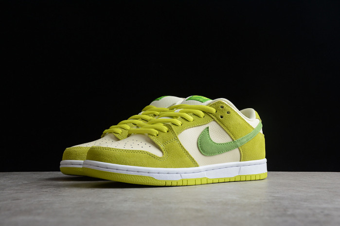 nike sb dunk low green apple dm0807-300
