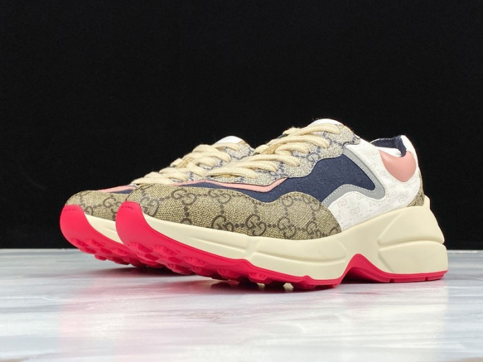 g*u*i rhyton vintage trainer sneaker 576964 drw00 9522