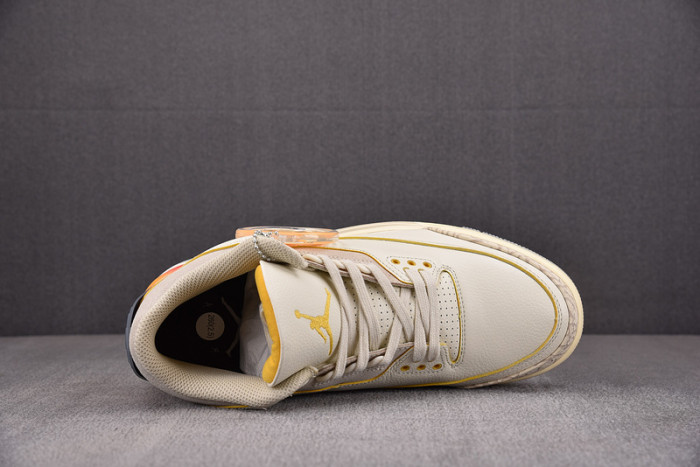 j balvin x air jordan 3 "medellín sunset" fn0344-901