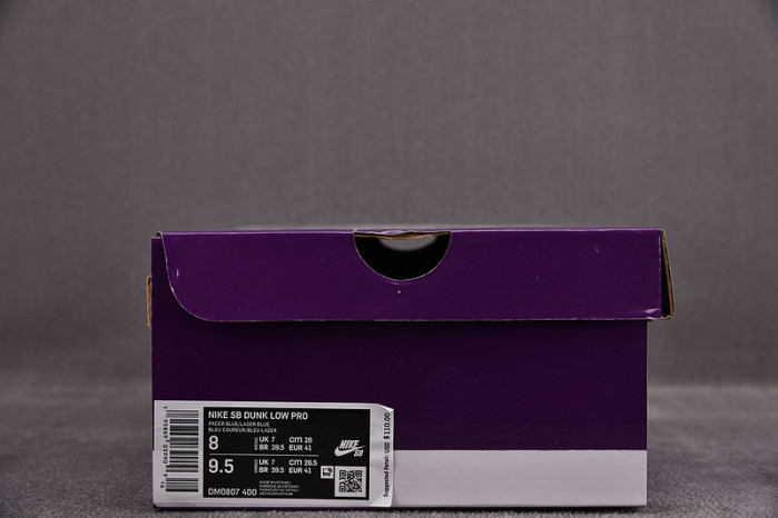 nike sb dunk low blue raspberry dm0807-400