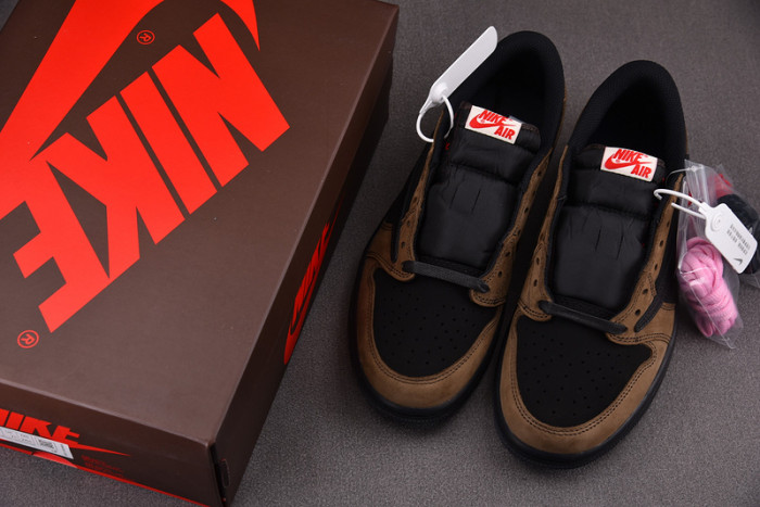 travis scott x air jordan 1 low og velvet brown dm7866-202