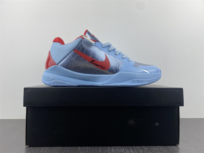 nike kobe 5 protro blue red cd4991-109