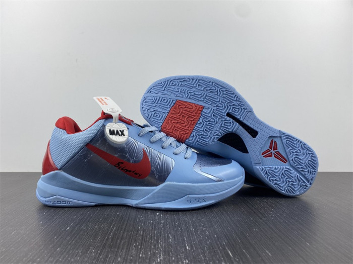 nike kobe 5 protro blue red cd4991-109