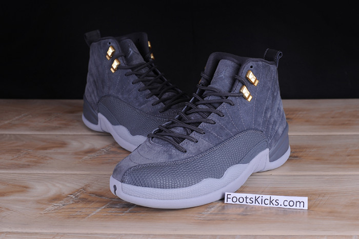 air jordan 12 retro "dark grey" 130690-005