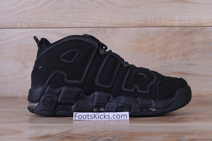 nike air more uptempo triple black 414962-004