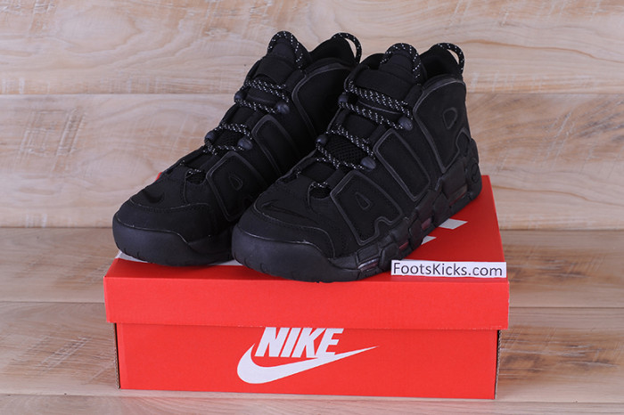nike air more uptempo triple black 414962-004