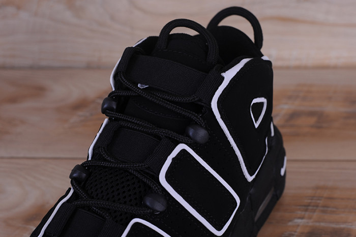 nike air more uptempo black white 414962-002