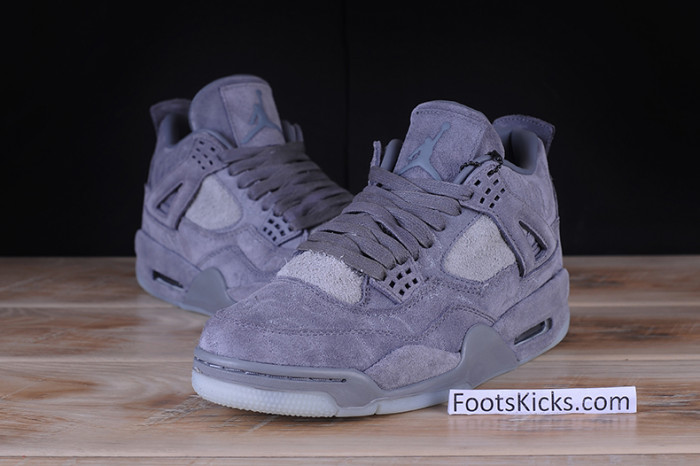 nike air jordan 4 retro kaws cool grey 930155 003