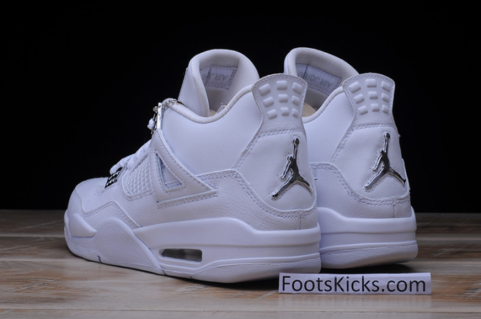 air jordan 4 retro “pure money” white 308497-100